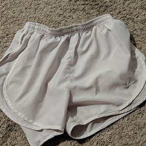 Nike white shorts